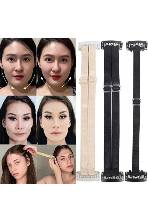 Black Color Eyebrow Eye and Face Lift Tape - Natural Look - Single Tape Strong Hold