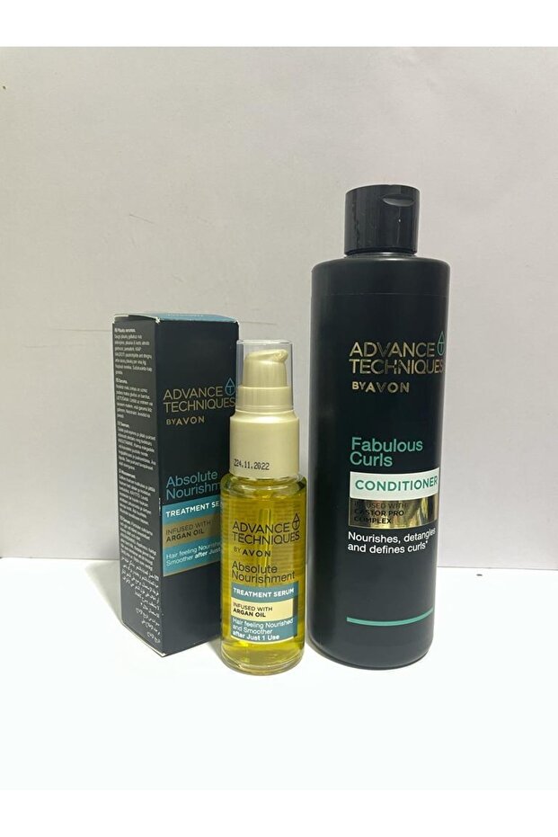 Advance Techniques Argan Oıl + Advance Techniques Fabulous Curls - 1
