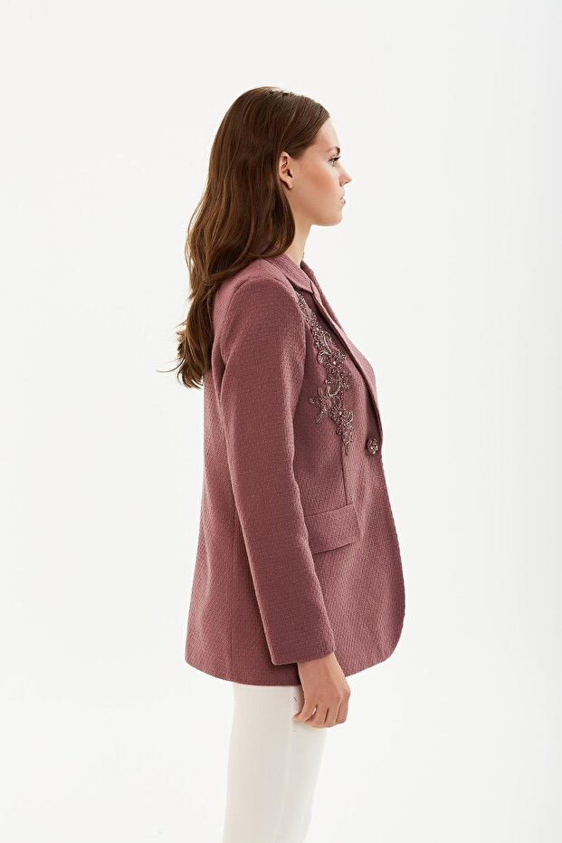 Işlemeli Ceket - 3
