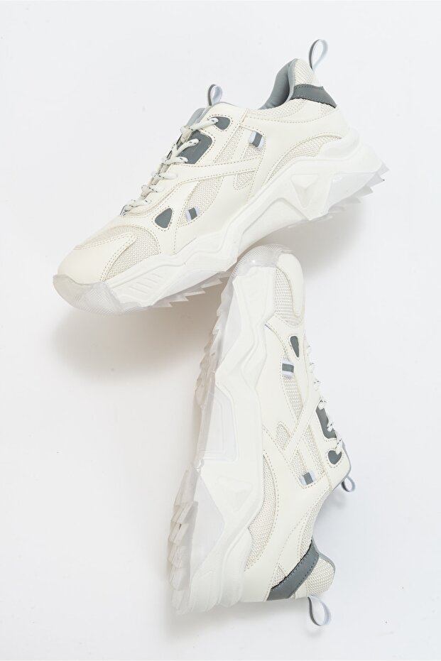 Białe damskie buty sportowe Lecce - 3