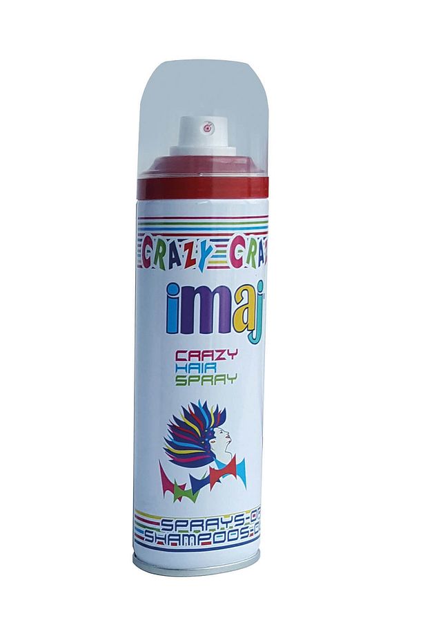 Crazy Saç Spreyi Kırmızı 100 ml 8691228270096 - 1