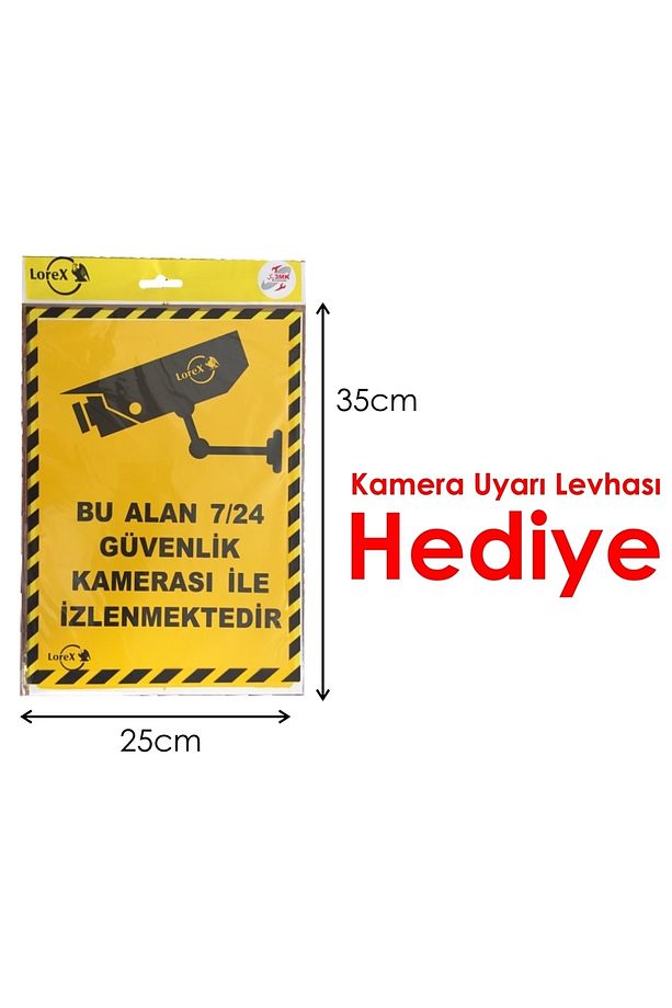 Lr-kc Kapı Çanı - Ziyaretçi Sensörü - Alarm - Pvc Uyarı Levhası - 2