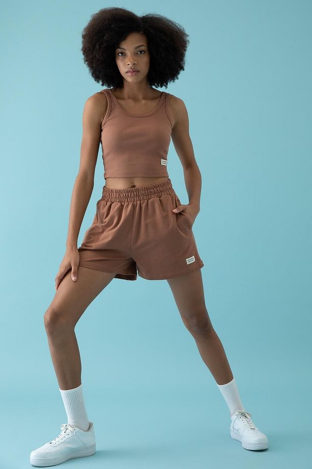 Fit Slim Fit %100 Pamuk Şort - 3