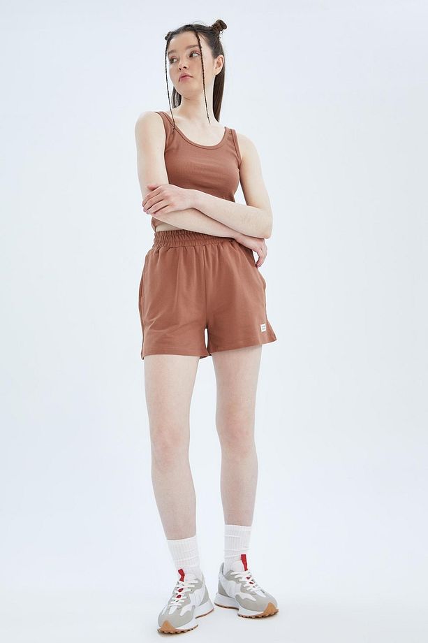 Fit Slim Fit %100 Pamuk Şort - 4
