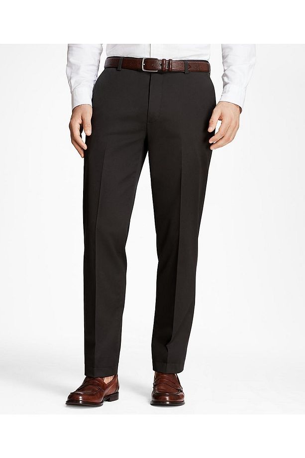 Erkek Siyah Milano Kesim Chino Pantolon - 1