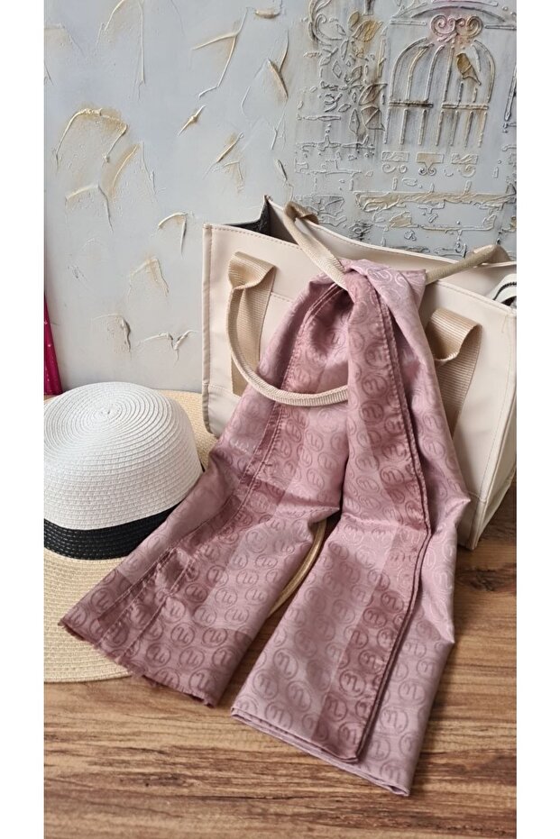 Hint Ipek Monogram Şal - 2