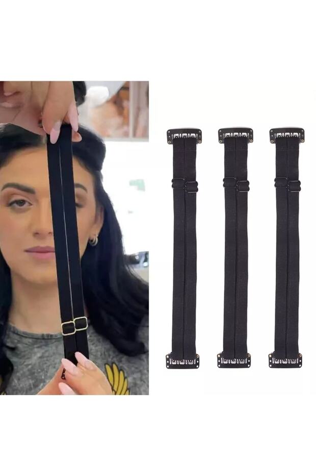 Black Color Eyebrow Lifting Buckle - Botox Clasp - Ultra Strong Grip - Double Band