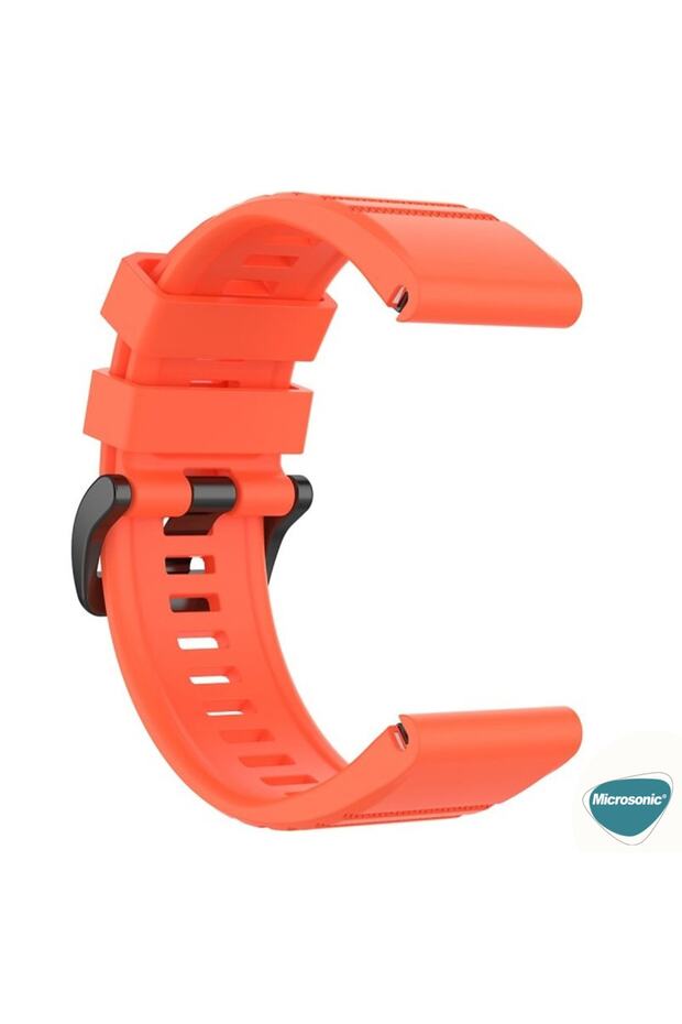 Garmin Fenix 5X Plus Kordon Quick Fit Strap Band Yavruağzı (Fenix 5X Plus ile Uyumlu) - 5