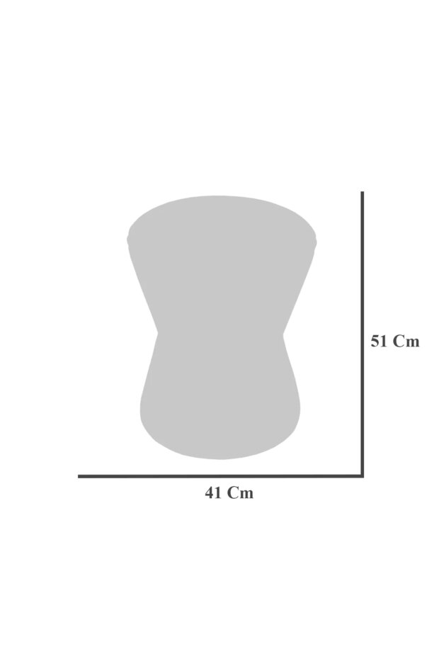 Fine Puf, Gri Silver - 3