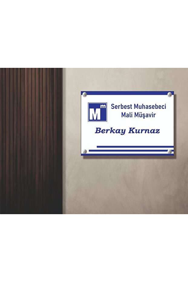 Ofis Kapı Tabelası