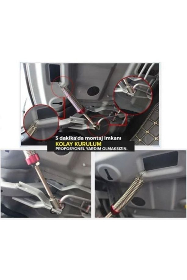 Ysh Tunıng Ayarlanabilir Otomatik Bagaj Kapağı Kaldırma Yayı 2 Adet Yeni Versiyon - 4