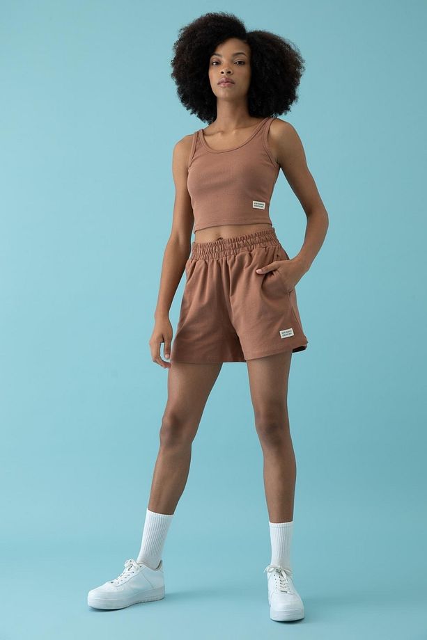 Fit Slim Fit %100 Pamuk Şort - 2