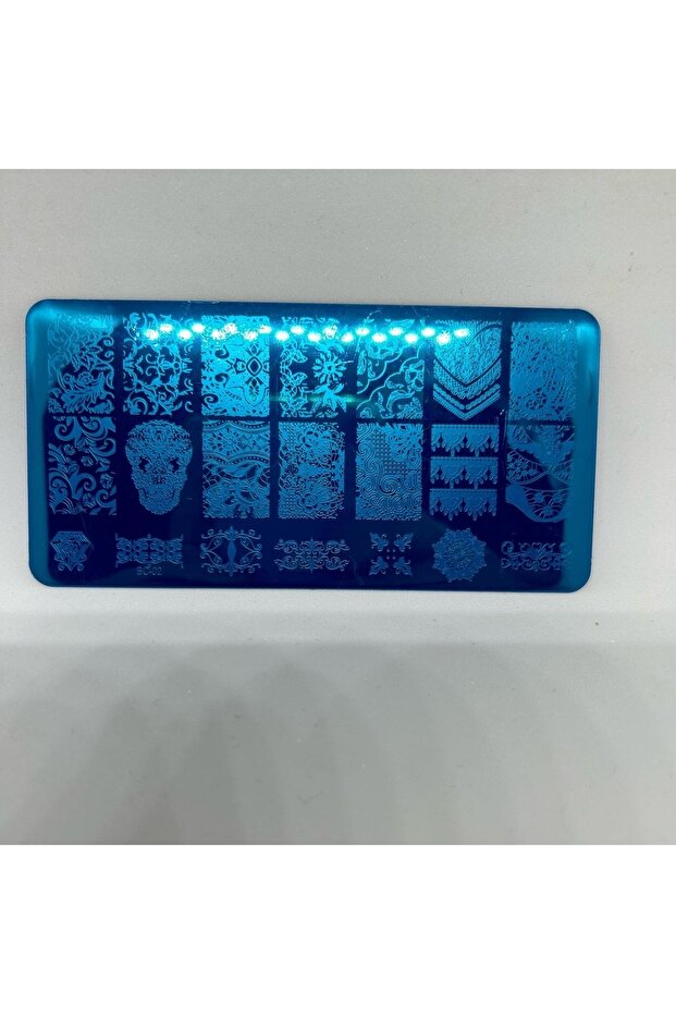 Stamper Protez Tırnak Stample Plaka - 1