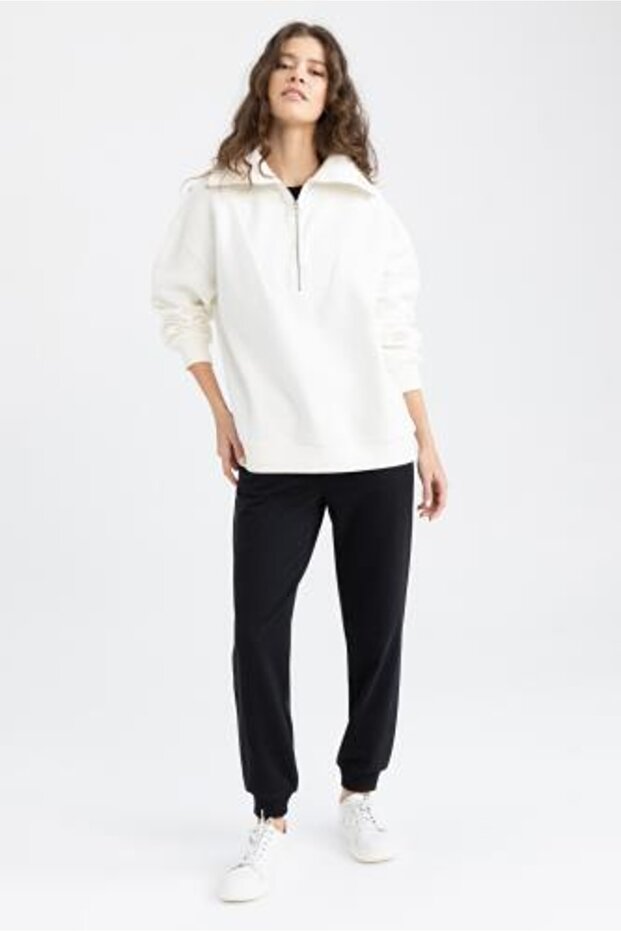 Regular Fit basic Geri Dönüşümlü Jogger Eşofman Altı - 3