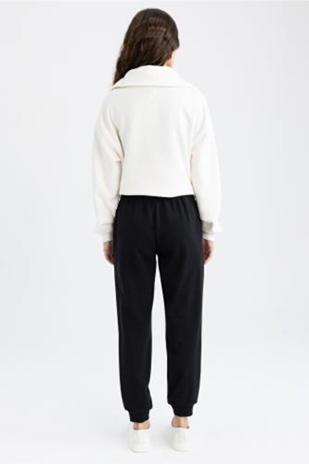 Regular Fit basic Geri Dönüşümlü Jogger Eşofman Altı - 5