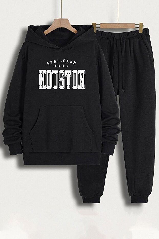 Σετ φόρμας Unisex Custom Design Houston Top Bottom - 1