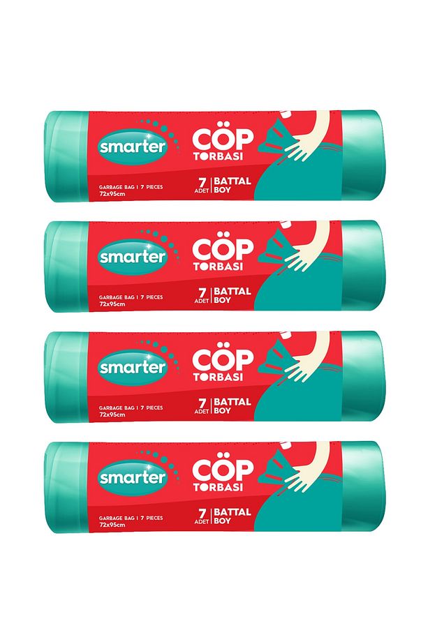 4 Lü Battal Boy Çöp Torbası ( Çöp Poşeti ) - 1