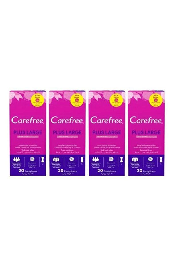 Daily Pad Plus Large 20 Pack 4 Pack