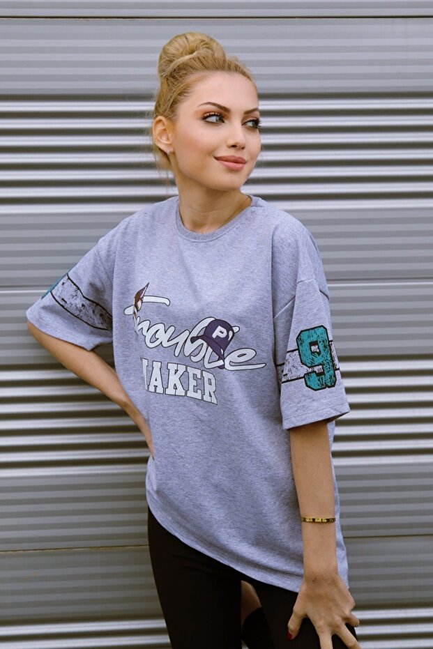 تي شيرت ذو خيطين لصانع المشاكل - 2