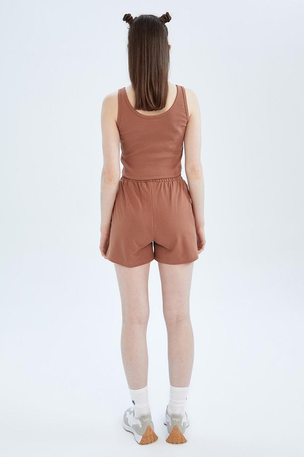 Fit Slim Fit %100 Pamuk Şort - 8