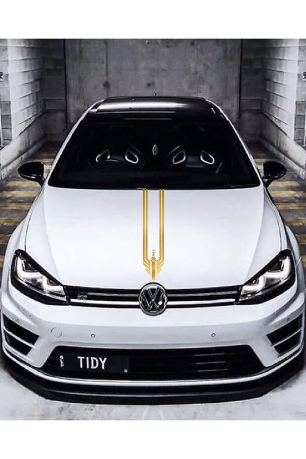 Hood Sticker 12*60 Cm Stamp Triangle Hood Covering Foil Accessory Modified Adhesive Label