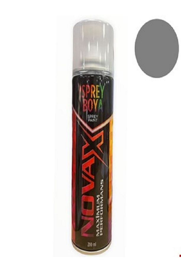 Sprey Boya 200 ml *Orta Gri* Tüm Renkler Mevcut - 1