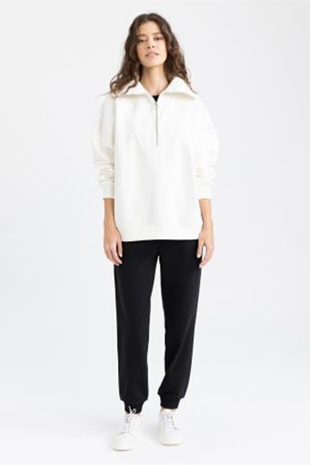 Regular Fit basic Geri Dönüşümlü Jogger Eşofman Altı - 1