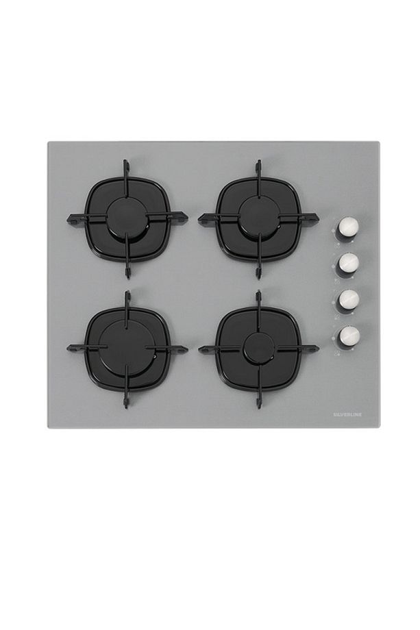 3'lü Gri Cam Ankastre Set (3481 Flam 60 Gri+cs5335s02+bo65e1s01) - 4