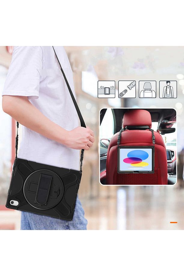 10.9 2022 (10.NESİL) Tam Koruma Defender Tablet Silikon Kılıf - 2