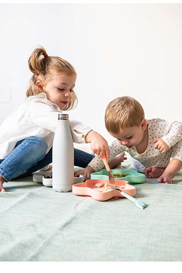 Termal Termos Şişe / Matara Mavi - 5