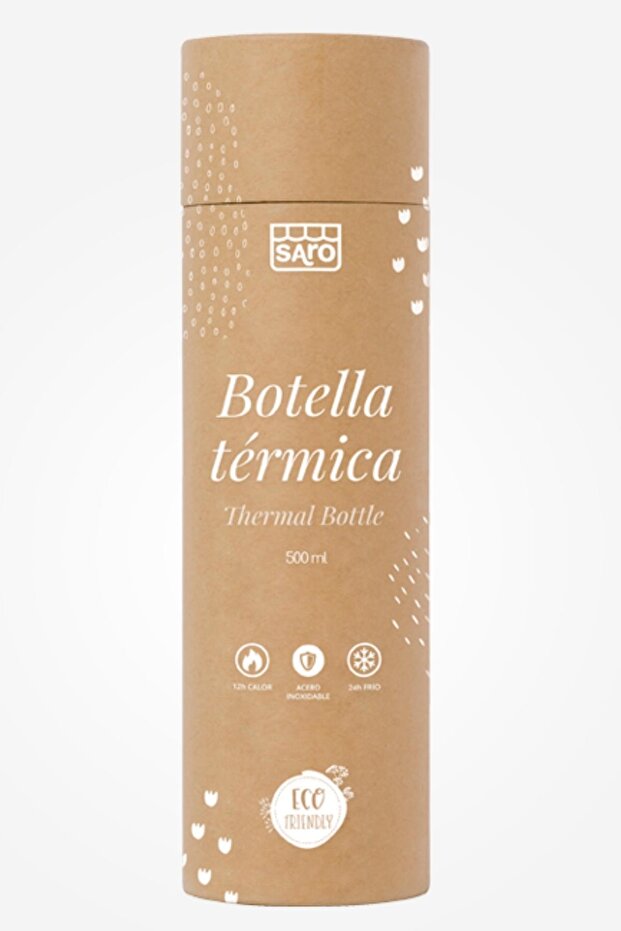 Termal Termos Şişe / Matara Pembe - 2