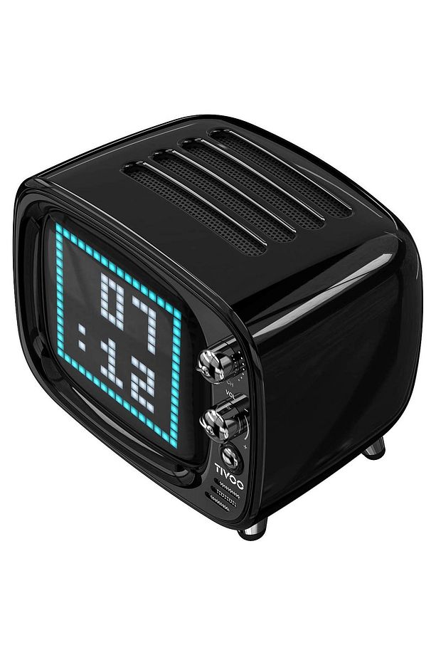 Tivoo Retro LED Ekranlı Bluetooth Hoparlör Siyah - 4
