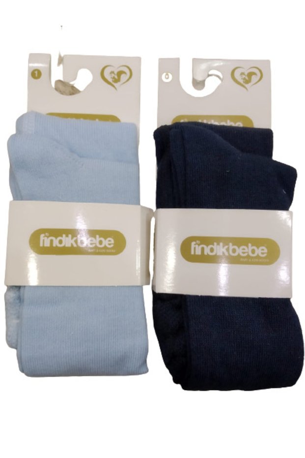 Newborn Seasonal Baby Pantyhose Blue-black Set of 2
