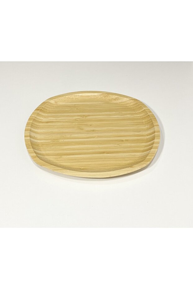 Bamboo Serving Plate 20X20Cm