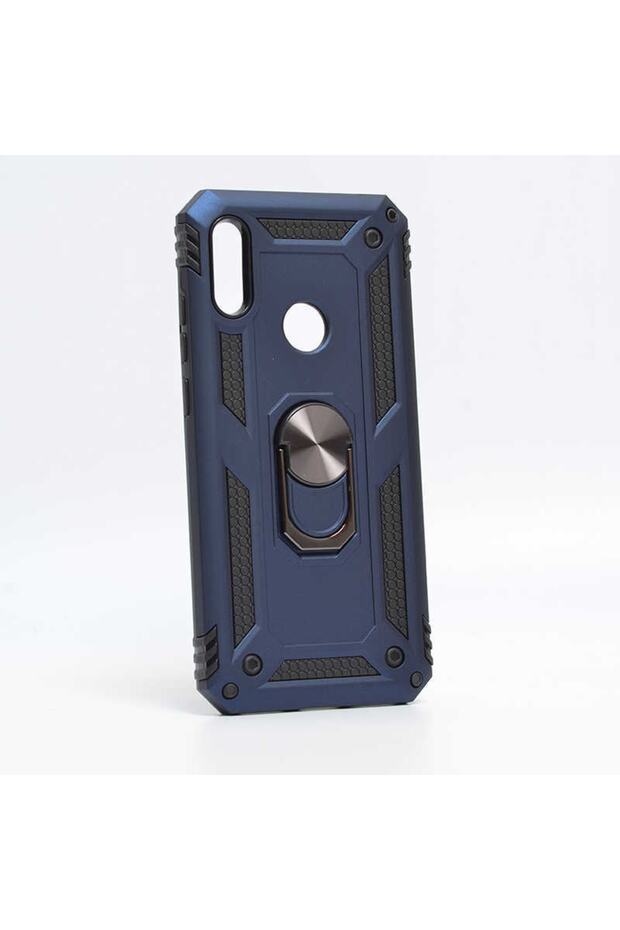 Huawei Honor 8A Case Zore Vega Tank Ring Stand Cover