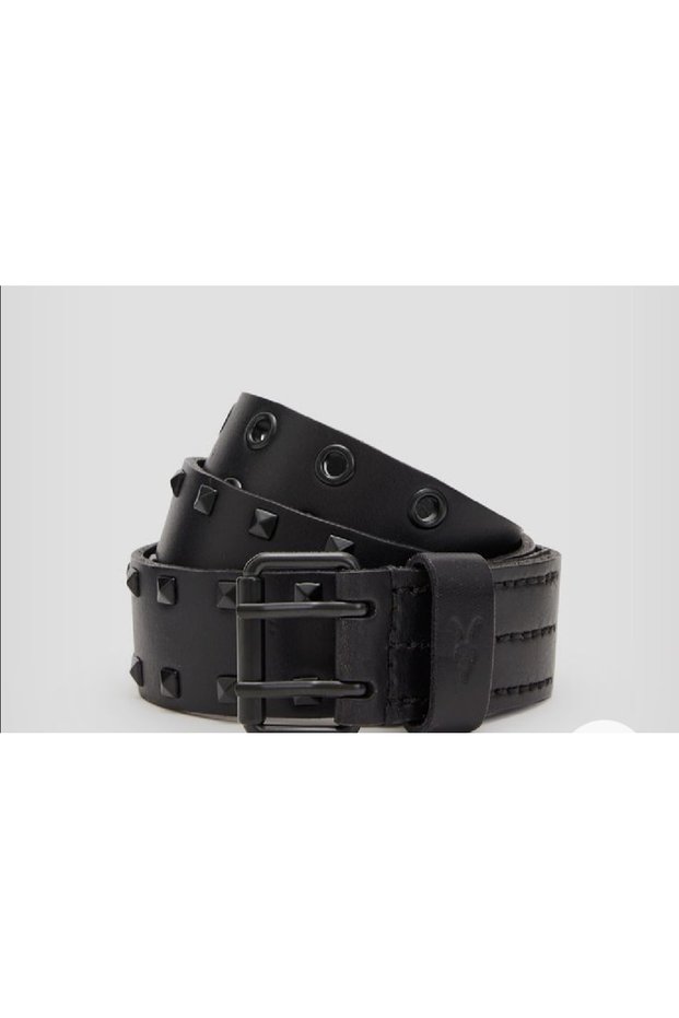 Cowboy Gothic Punk Metallica Style Studded Belt