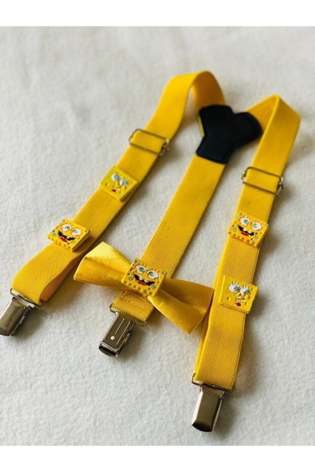 Sünger Bob Askı Papyon Set - 1