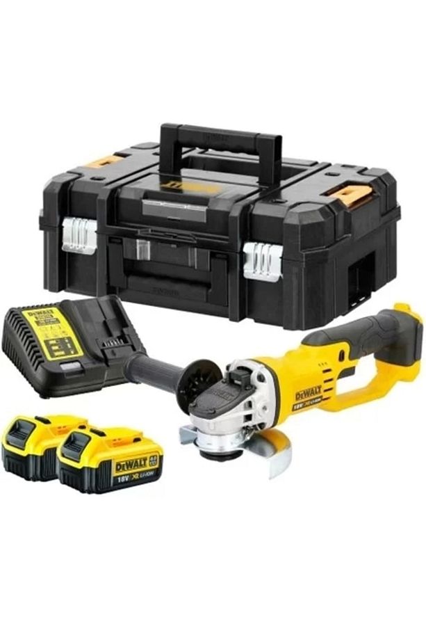Dcg412m2 Şarjlı Avuç Taşlama 18volt/4.0 Ah Li-ıon Çift Akü - 1