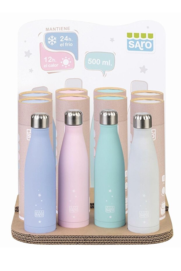 Termal Termos Şişe / Matara Mavi - 3