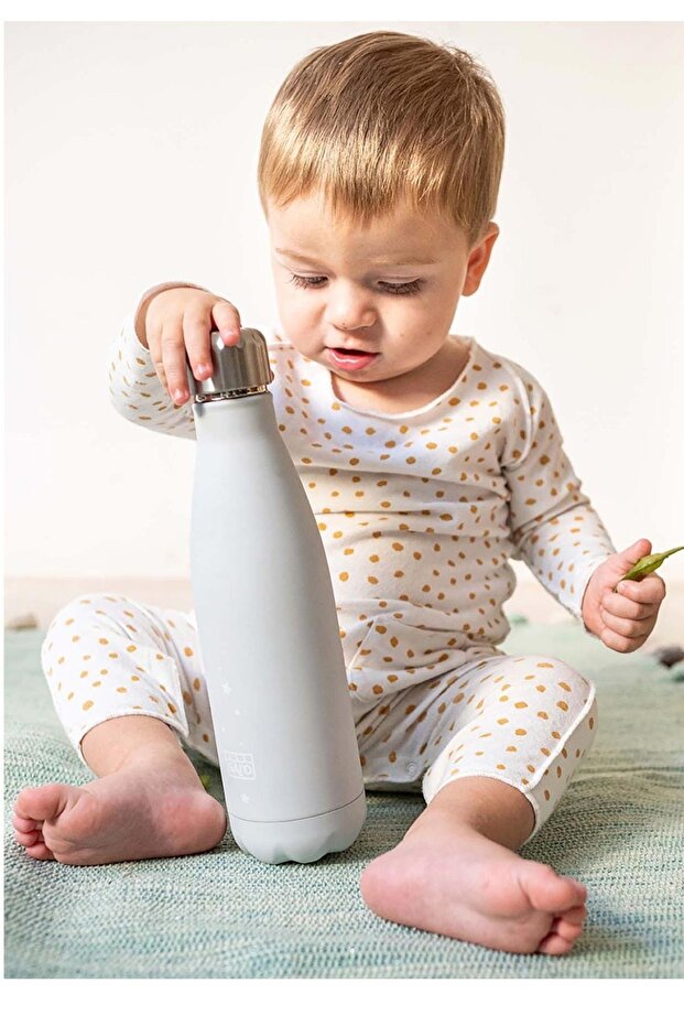 Termal Termos Şişe / Matara Pembe - 7