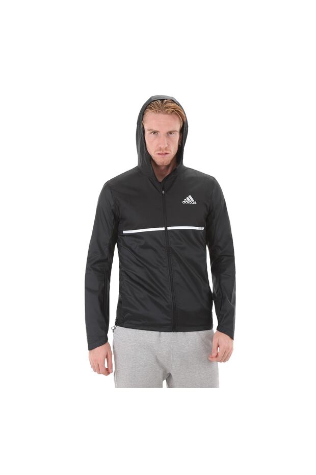 H58592-e Own The Run Jkt Erkek Ceket Siyah - 4