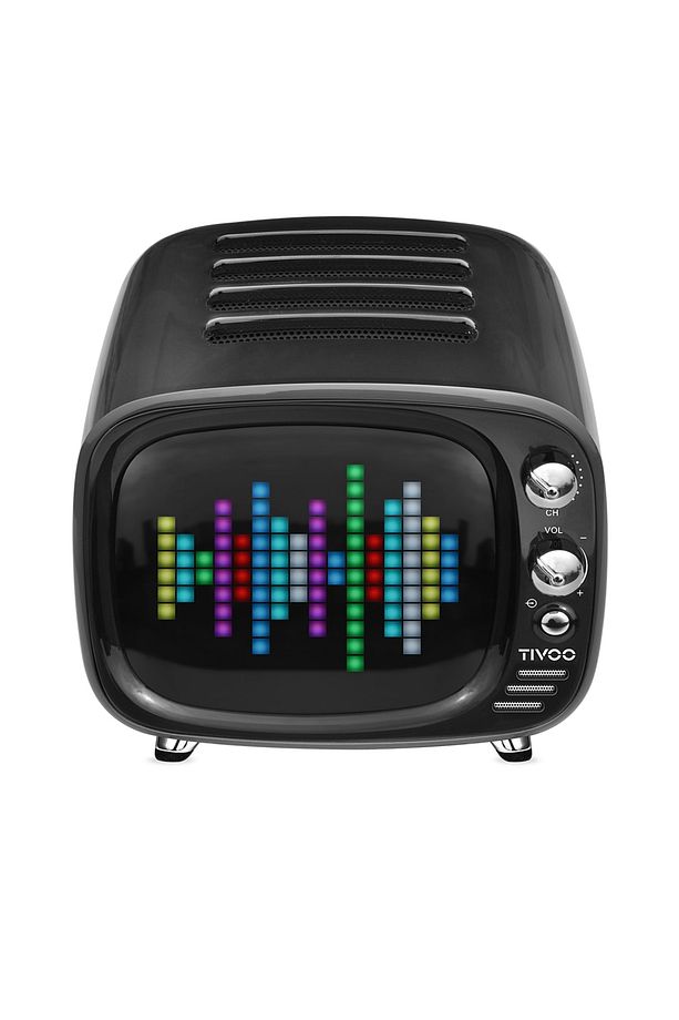 Tivoo Retro LED Ekranlı Bluetooth Hoparlör Siyah - 5