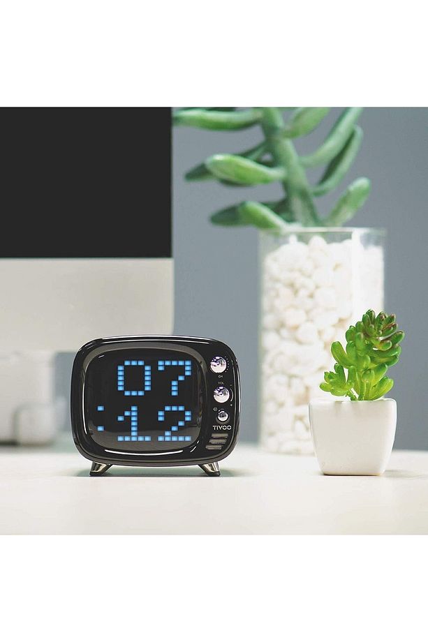 Tivoo Retro LED Ekranlı Bluetooth Hoparlör Siyah - 6