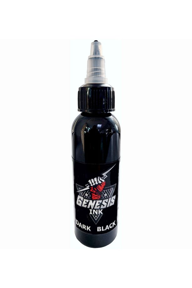 Koyu Siyah Dövme Boyası 60 ml - 2 Oz - 1