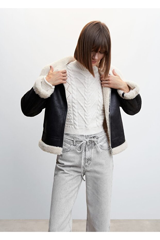 Fiyonklu Pamuklu Pantolon - 6