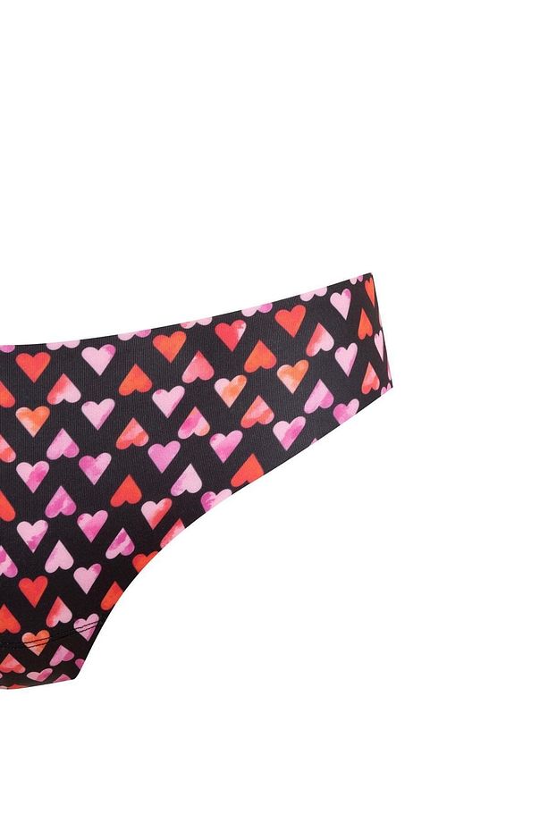 Fall In Love Kalp Desenli Lazer Kesim String Külot - 3