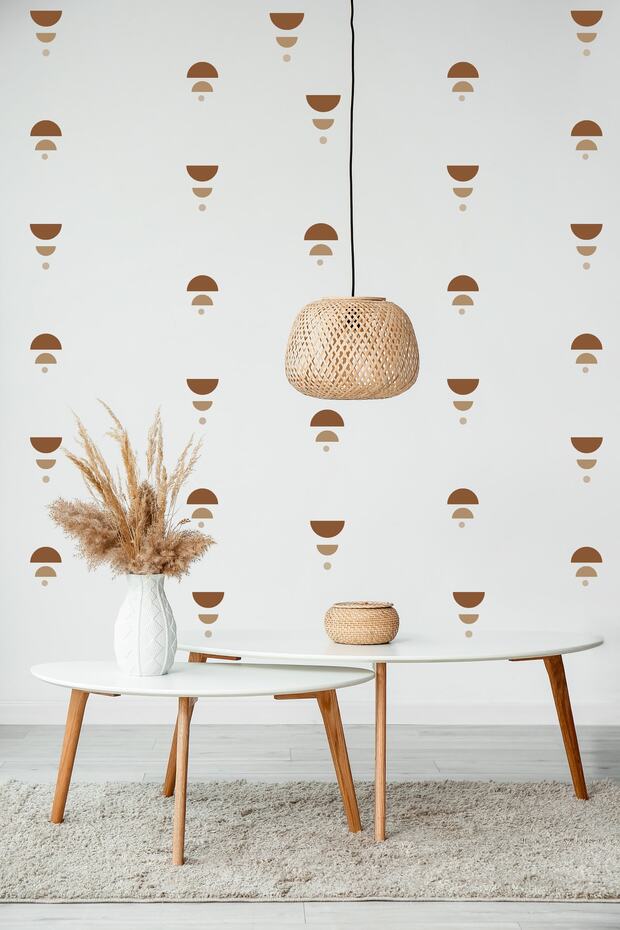 Bohemian Small Circles Wall Sticker