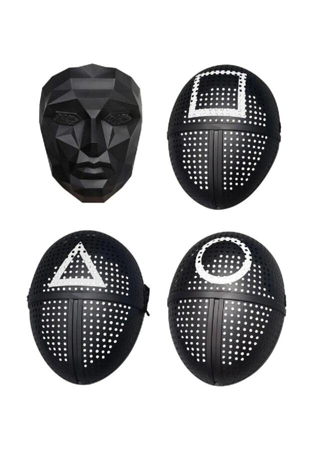 Squid Game Mask Set (4 in 1) - 1