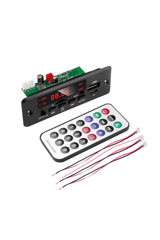 2 X 25 Watt Hoparlör Çıkışlı Dekoder ( Bluetooth Usb Tf Kart Fm Radio Mp3 Player ) - 2