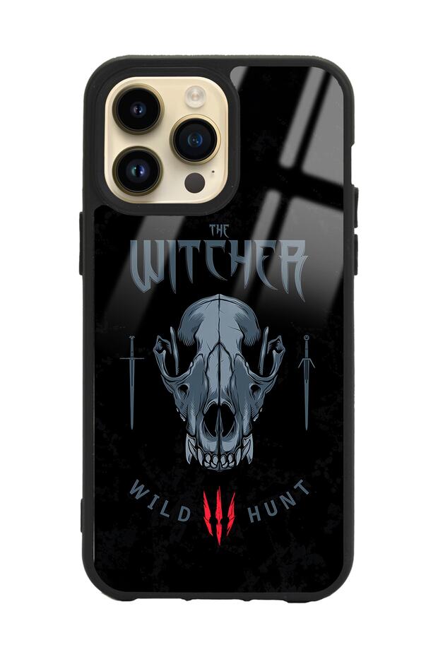 iPhone 14 Pro Max Witcher 3 Wild Hund Design Launch Glossy Phone Case - 1